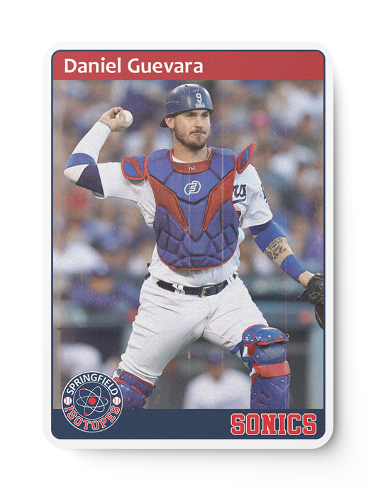 Baseball Fastball Card Design Template Front Side